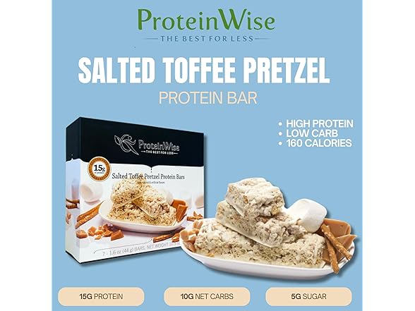 PROTEINWISE - Salted Toffee Pretzel 