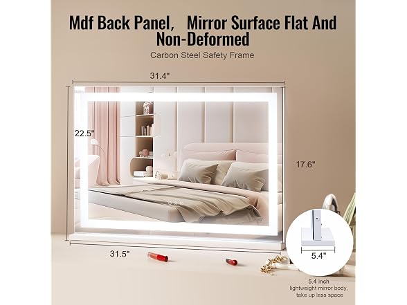 Lighted Makeup Mirror