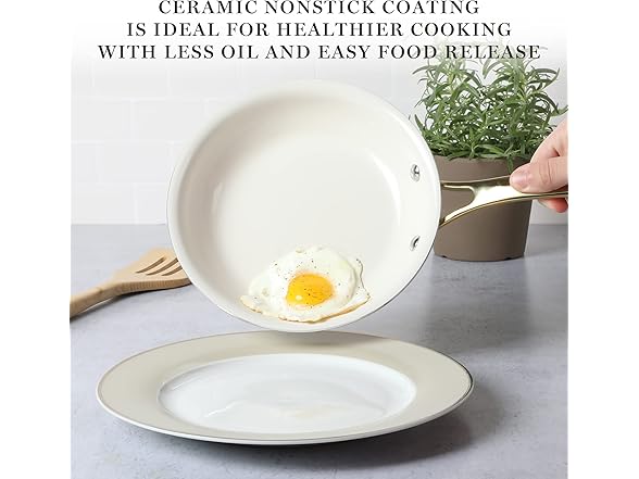 Martha Stewart Lockton Premium 10 Piece Cookware Set