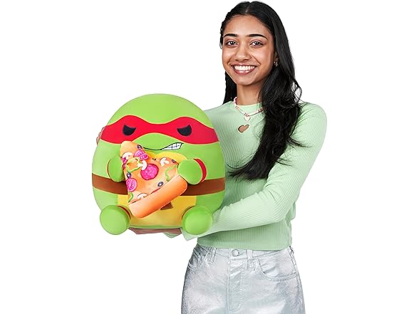 Snackles Ninja Turtles Raphael 14" Plush