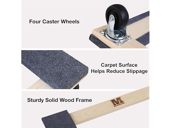 MaxWorks Furniture Moving Dolly 2-Pack