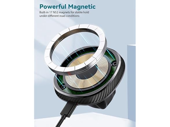 EXELIQ Cup Holder Charger Mount - Gallery 4