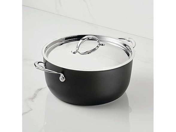 Hestan TITUM Fusion 8 Quart Nonstick Stock Pot with Lid