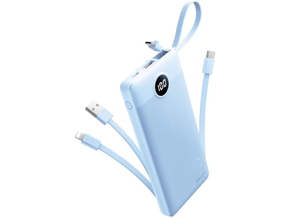 Coowisty 10000mAh Slim Power Bank USB-C