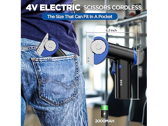 VODETT 4V Electric Scissors