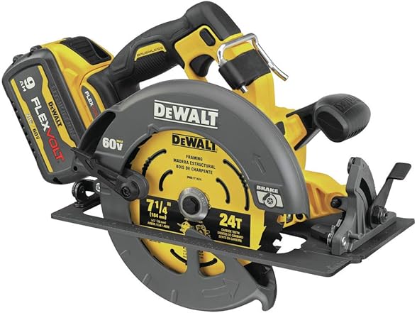 DEWALT DCS578X1 FLEXVOLT Circular Saw Kit 7-1/4in