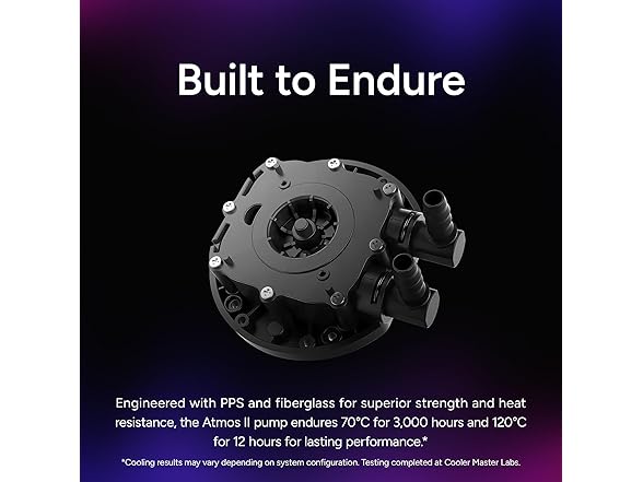 Cooler Master Atmos II 360 VRM AIO CPU Liquid Cooler