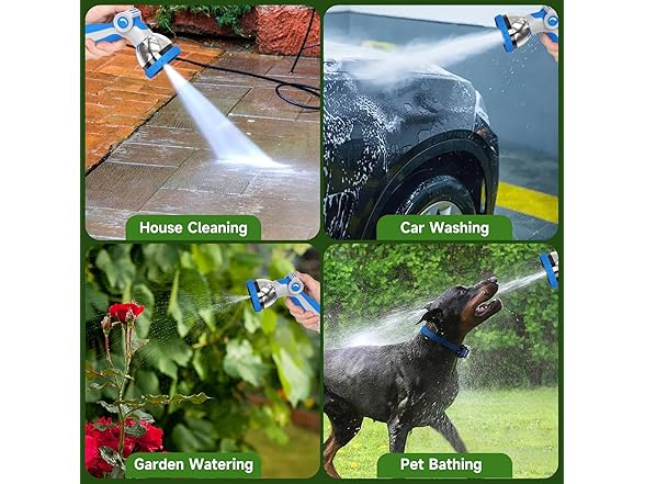 Dphkcey Metal Garden Hose 50FT
