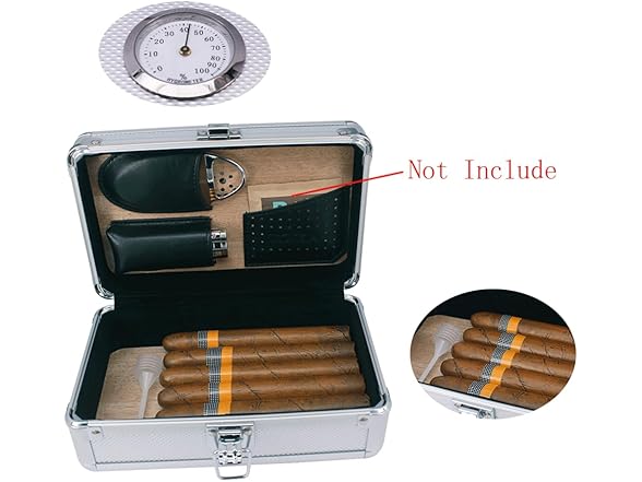 Toika Durable Cigar Humidor Box