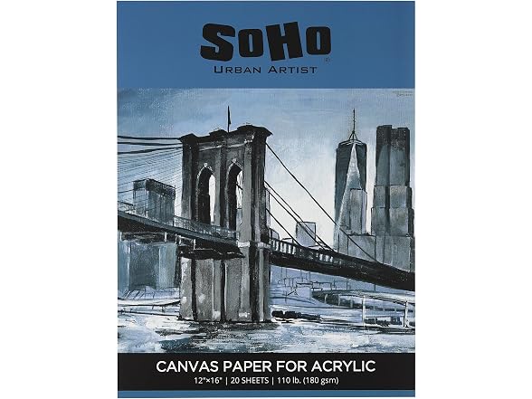 SoHo Urban Artist Acrylic Canvas Pads