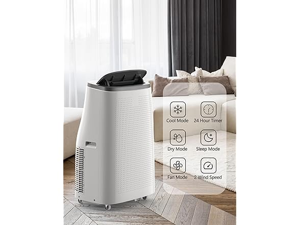 GarveeHome 3-in-1 14000 BTU Portable  AC