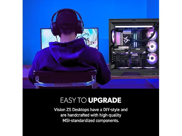 msi Vision ZS 9NVP-2068US (R7 9800X3D, RTX 5070)