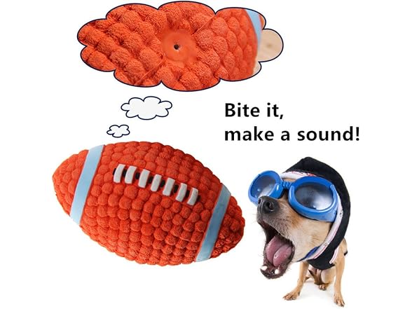 Petlicious & More Squeaky Rubber Latex Dog Toy