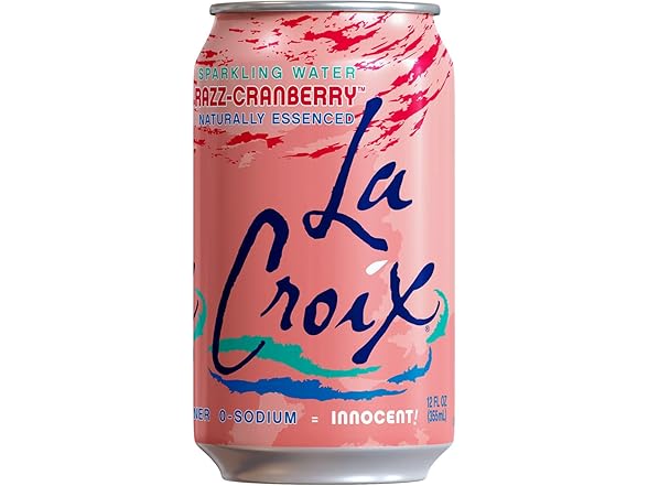 12PK La Croix Sparkling Water, Cran-Raspberry