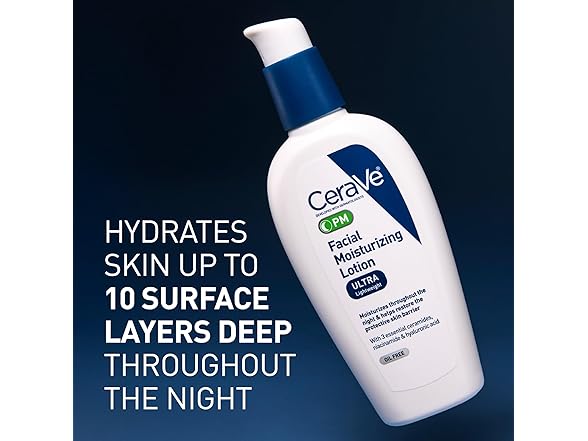 CeraVe PM Facial Moisturizing Lotion, Ni