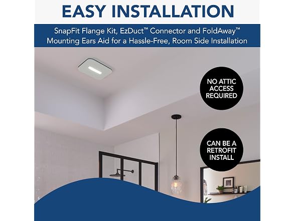 Broan-NuTone Roomside Series 80 CFM 0.7 Exhaust Fan