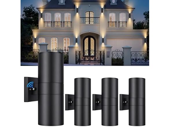TOBUSA 4-Pack Wall Sconce