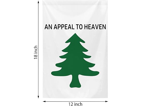 Appeal To Heaven Garden Flag 12x18