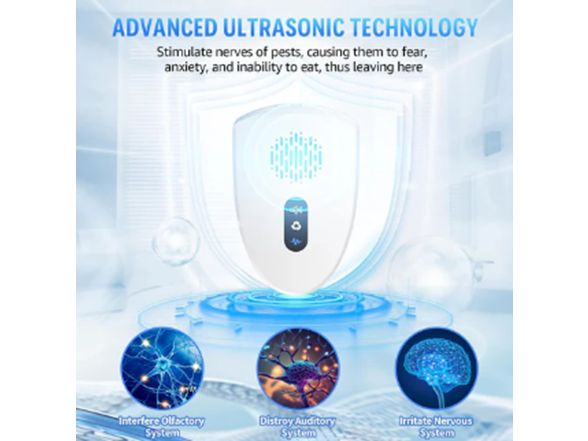 6 Pack Ultrasonic Pest Control Repeller