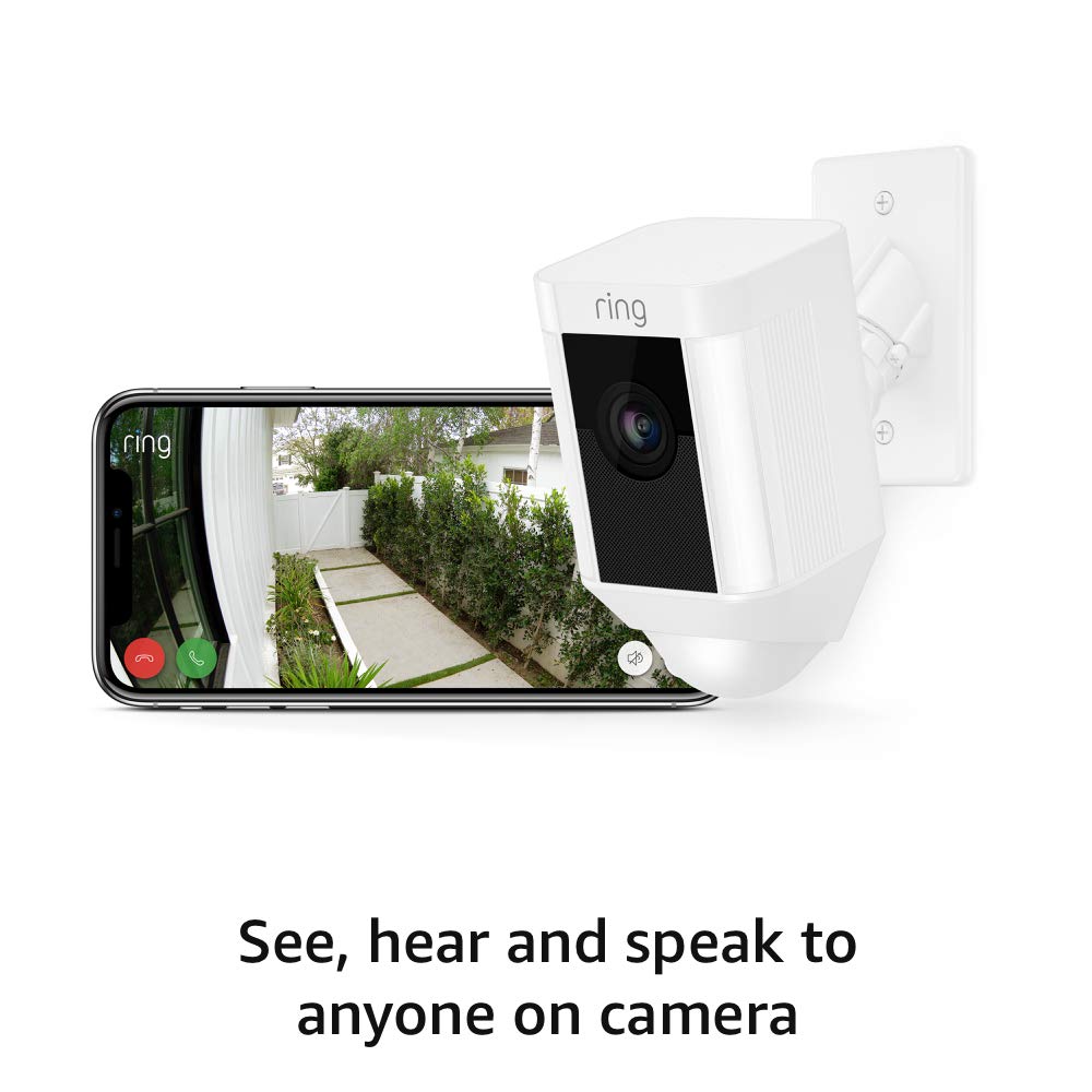 Ring Spotlight Cam Mount, Hardwired HD Security Camera - Gallery 14