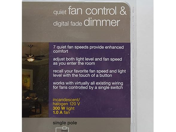 Lutron MA-LFQHW-WH Maestro Fan Control