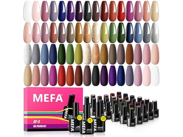 MEFA Gel Nail Polish Set Fall Winter