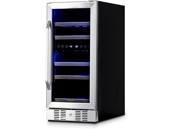 Newair Dual Zone Wine Fridge - 29 Bottles