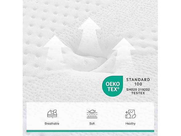 Novilla 14 Inch Motion Isolation Hybrid Mattress