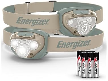 $12.99, Was $22.95, 43% Off! Energizer LED Headlamp PRO 2PK (Green/Tan) dealfomo