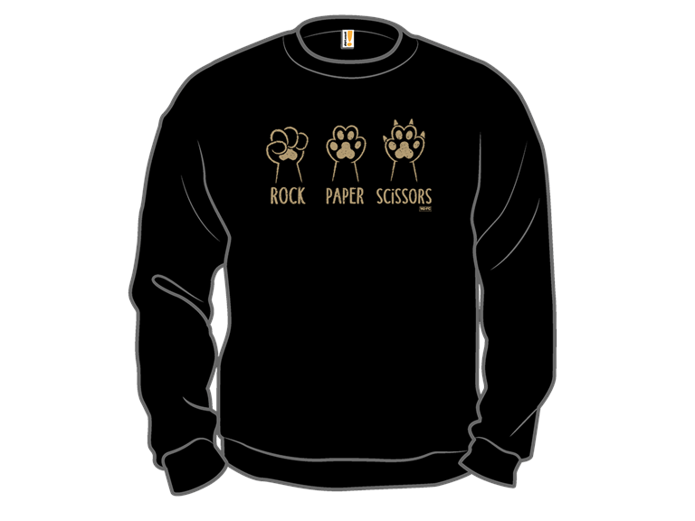 Rock Paper Scissors Cat