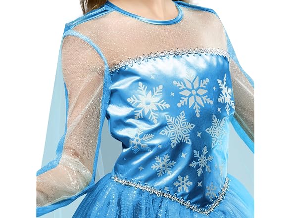 Rubies Snow Princess Costume Dress for (X-Small)
