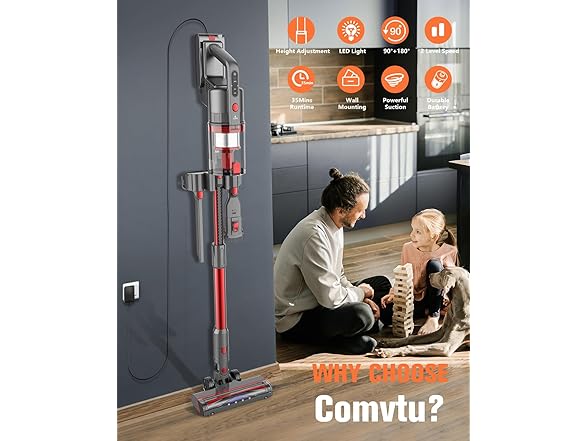 Comvtu Cordless Vacuum Cleaner