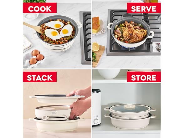 Dash Stacks Stacking Cookware Set 