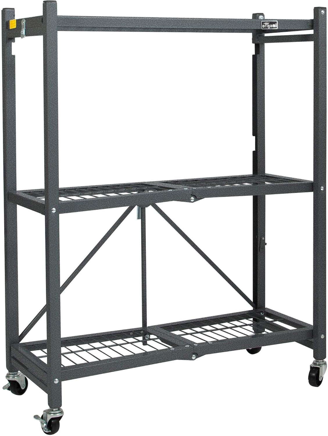 Origami R3 3 Tier Shelves with Wheel -Choose Color - Gallery 8