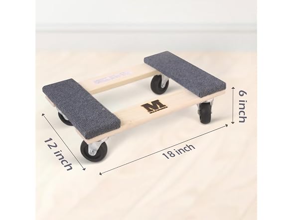 MaxWorks Furniture Moving Dolly 2-Pack