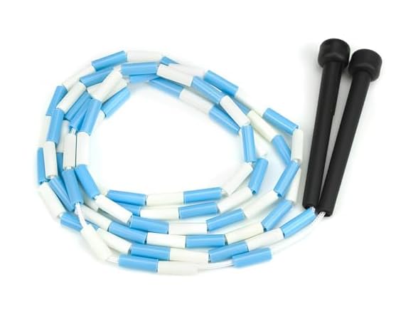 K-Roo Sports Jump Rope Plastic Beaded , 7'
