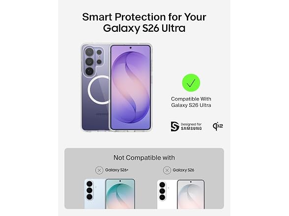 Belkin Clear Samsung Galaxy S26 Case
