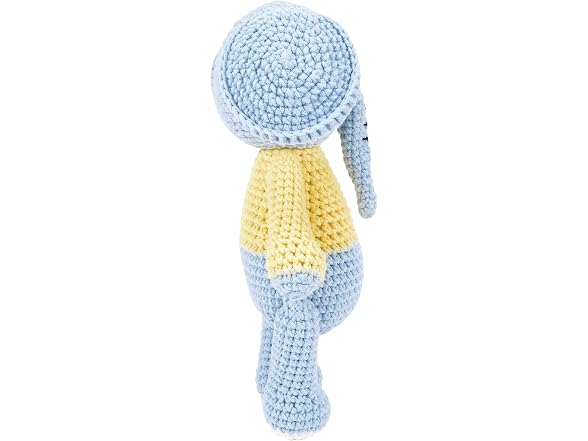 Enesco Woolie Noah the Elephant Handmade Crochet Animal Plush Toy
