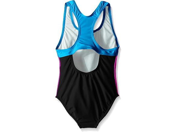 Speedo One-Piece Swimsuit, Mesh Black (12)