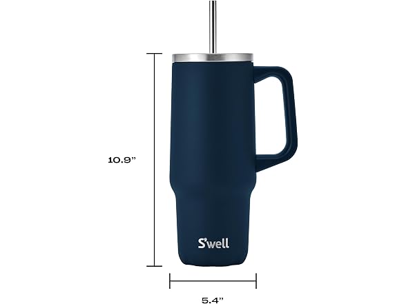S'well Recycled Stainless Steel Tumbler XL  30oz, Azurite