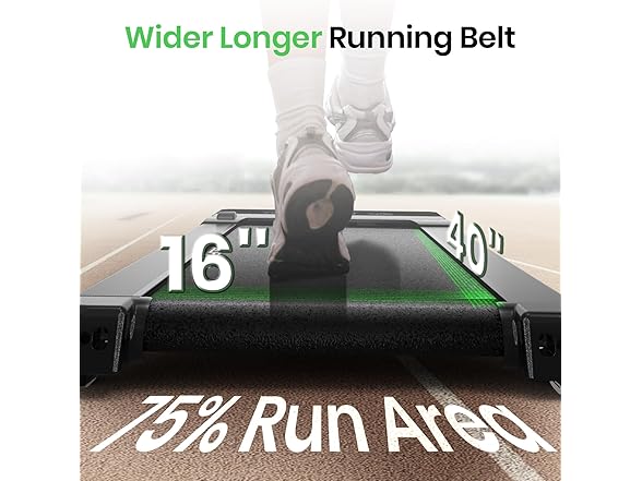 Walking Pad with 12% 6° Auto Incline