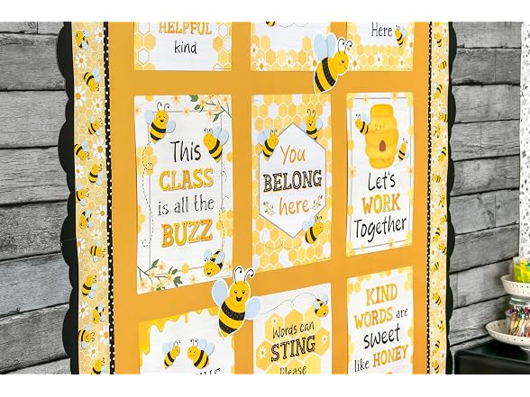 Teacher Created Resources Buzzing Bees Straight Border