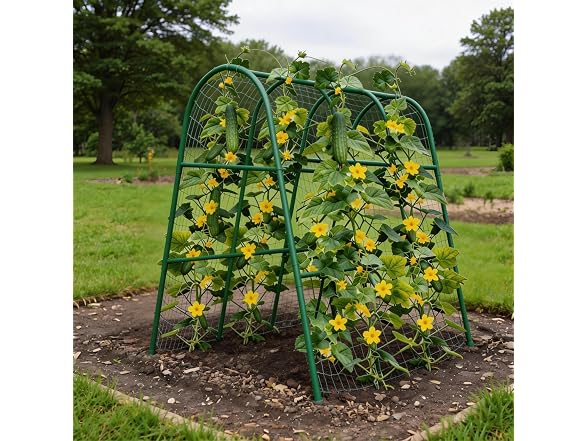 MilleLoom GAR-65 MilleLoom Garden Arch Trellis 4x5.3ft