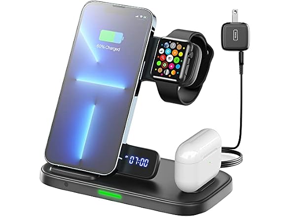 INIU 15W 3 in 1 Wireless Charging Station