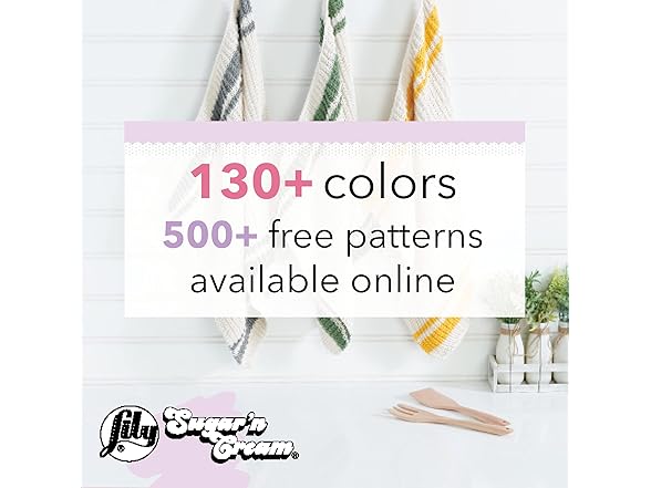 Lily Sugar'N Cream Hot Green Yarn - 6 Pack