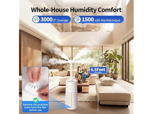 GloryAir 6.3Gal/24L Humidifier