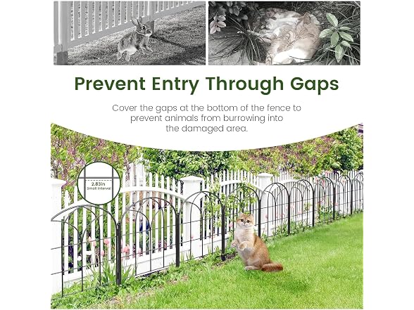 Youpehom Decorative Garden Fence,20ftx15