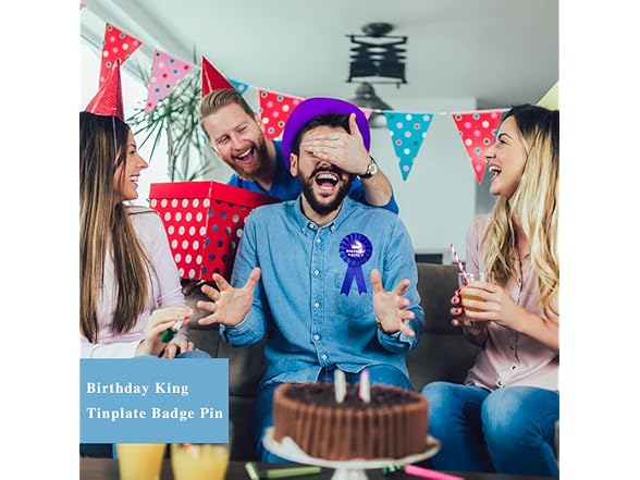 COLORFUL BLING It's My Birthday Ribbon