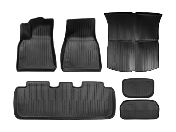 Tesla Model Y Floor Mats 6pc 5-Seat