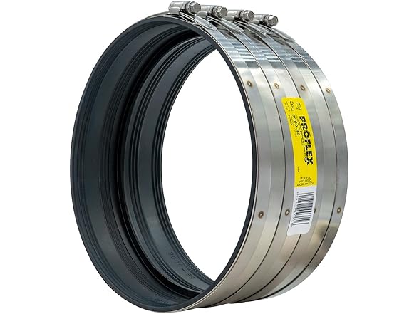 Fernco ProFlex 8" Shielded Above Ground Pipe Coupling